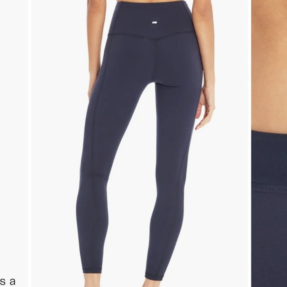 MARIKA - high waisted leggings (ankle length), size L, midnight navy - Picture 2 of 5